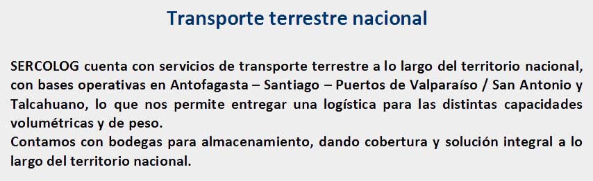 SERCOLOG INTERNACIONAL